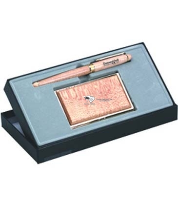 Goodfaire Genuine Wood Collection-Natural Pen Set