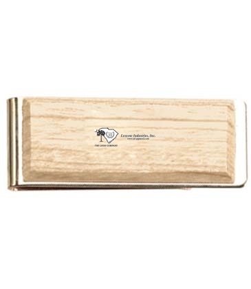 Goodfaire Natural Wood Money Clip
