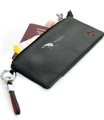 Troika Red Pepper Travel Document Wallet