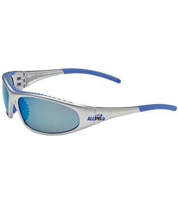 Bouton® Flashfire Blue Mirror Glasses