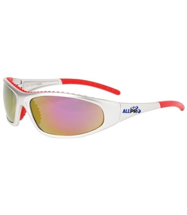 Bouton® Flashfire Red Mirror Glasses