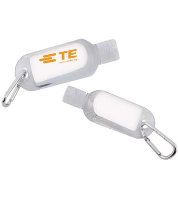 2 oz. Hand Sanitizer Gel with Carabiner