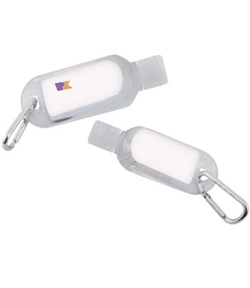 2 oz. Hand Sanitizer Gel with Carabiner
