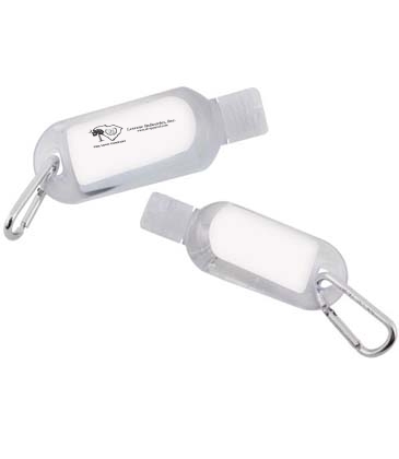 2 oz. Hand Sanitizer Gel with Carabiner
