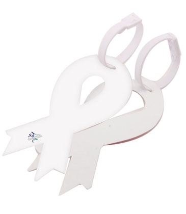 Ribbon Luggage Tag