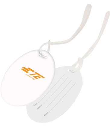 Oval Luggage Tag
