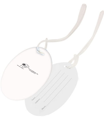Oval Luggage Tag
