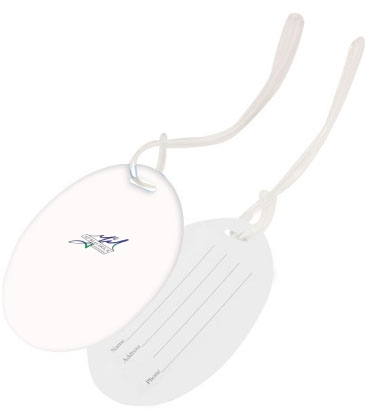 Oval Luggage Tag