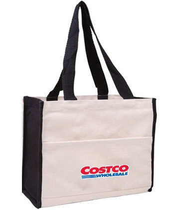 Cotton Gusset Accent Box Tote