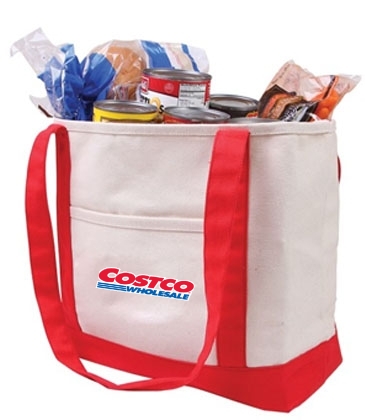 Cotton Canvas Boat Tote