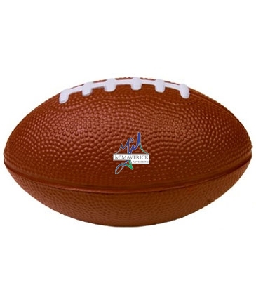 Large Football Stress Reliever - 5"