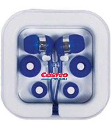 Earbuds in Square Case