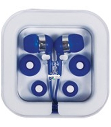 Earbuds in Square Case