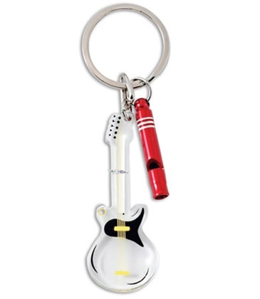 Stock Shape Acrylic Tag With Emergency Whistle