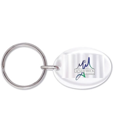 Stock Shape Acrylic Key Tag