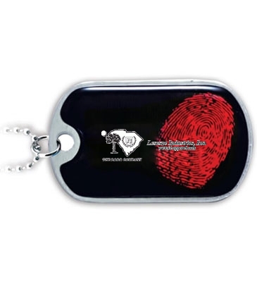 Aluminum Dog Tags With 30” Ball Chain