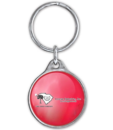 Brass Key Tag with Laminate