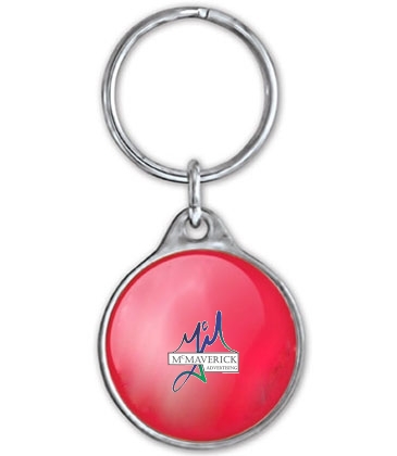 Brass Key Tag with Laminate