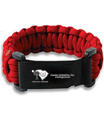 Wristbands and Key Tags- Made in USA- 550 Lb. Test.