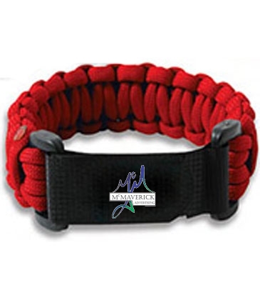 Wristbands and Key Tags- Made in USA- 550 Lb. Test.