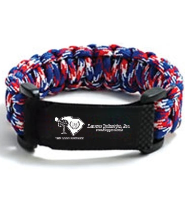Stock Paracord Wristbands & Key Tags