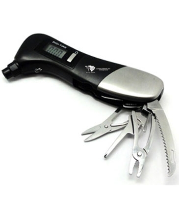 Digital Tire Gauge With Tools