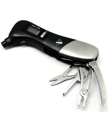 Digital Tire Gauge With Tools