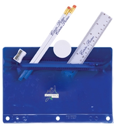 Translucent Deluxe School Kit-Imprinted Contents