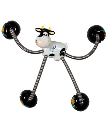 5 Point Animal Magnets - Cow