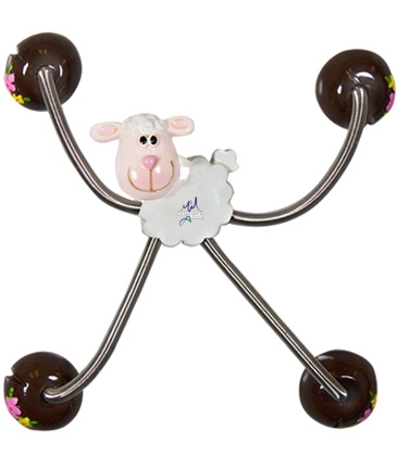 5 Point Animal Magnets - Lamb