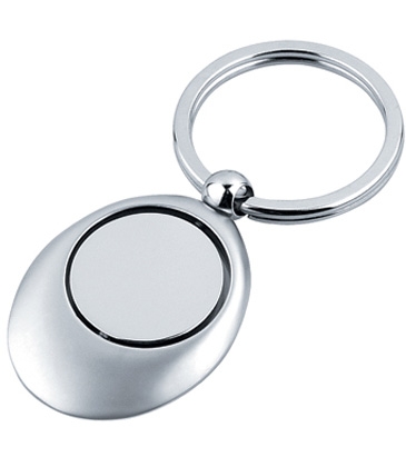 Flat Design Swivel Sports Key Chain