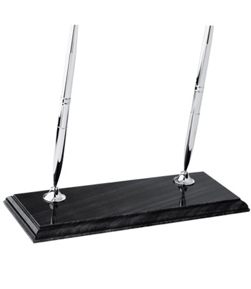 Marble Pen Stand With Two Pens
