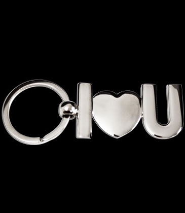 I "love" You Keychain