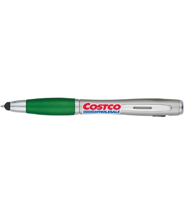 Trio Pen With LED Light And Stylus