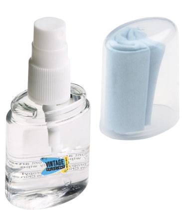 Lens Spray Cleaner with Microfiber Cloth