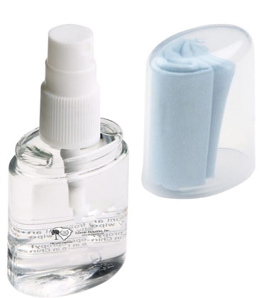 Lens Spray Cleaner with Microfiber Cloth