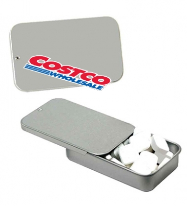 Slider Tin With Printed Mints