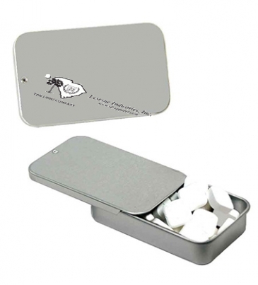 Slider Tin With Printed Mints