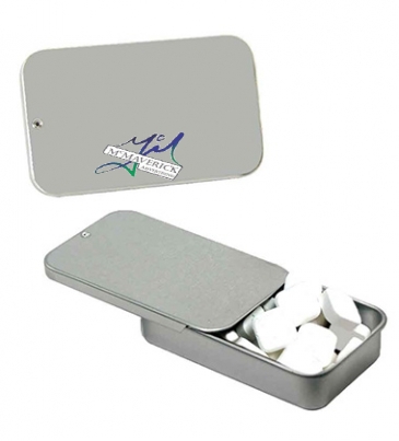Slider Tin With Printed Mints