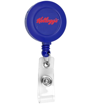 "LORAIN VL" 30" Cord Round Retractable Badge Reel and Badge Holde