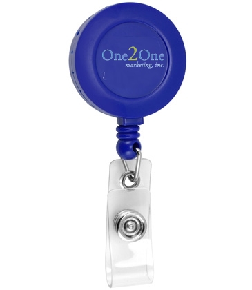"LORAIN VL" 30" Cord Round Retractable Badge Reel and Badge Holde