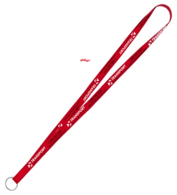 1/2" Supersoft Polyester Silkscreen Lanyard