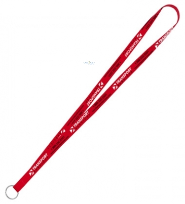 1/2" Supersoft Polyester Silkscreen Lanyard