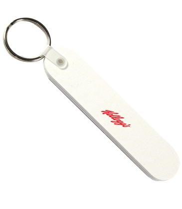 Multi-Color Thick Foam Nail File Keychain