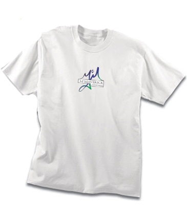 100% Cotton Tee Digital - White