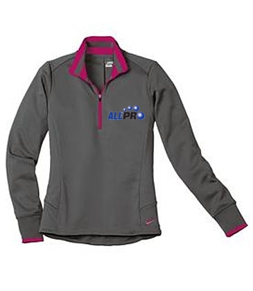Nike Ladies Dri-FIT 1/2-Zip Cover-Up