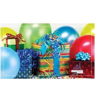 Gifts Galore Birthday Card