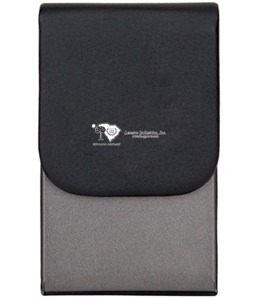 Leatherette Aluminum Combo Business Card Case