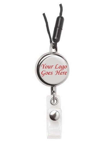 Dual Function Metal Badge Holder