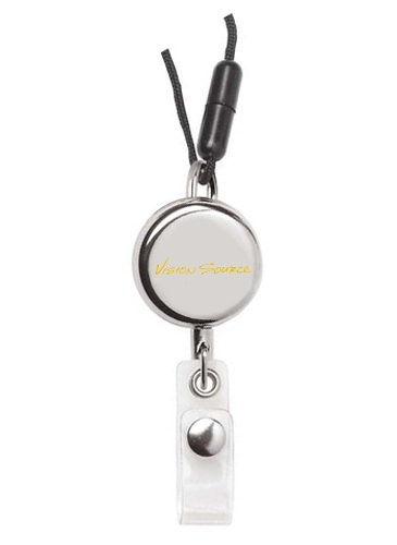 Dual Function Metal Badge Holder